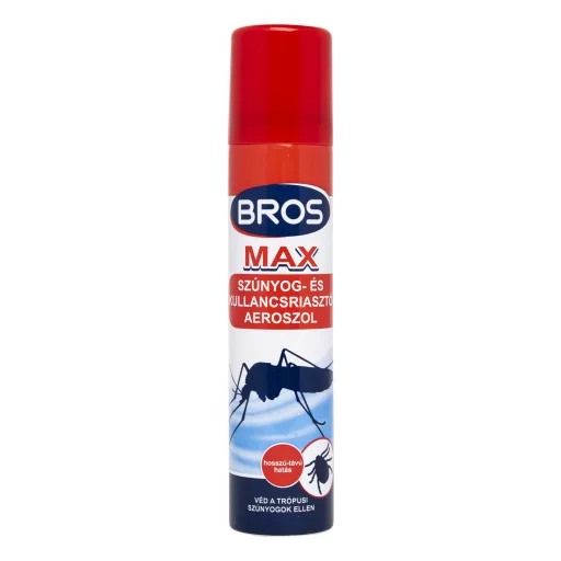 Bros Max szúnyog- és kullancsriasztó aeroszol 90 ml