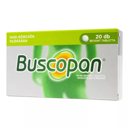 Buscopan 10 mg bevont tabletta 20 db
