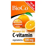 Bioco C-Vitamin 500 mg narancs ízű rágótabletta 100 db
