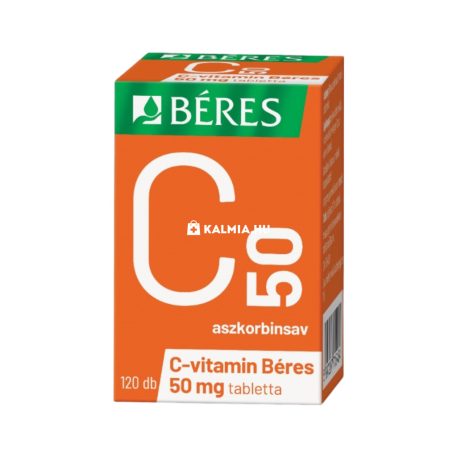 C-vitamin Béres 50 mg tabletta 120 db