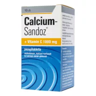 Calcium-Sandoz + Vitamin C 1000 mg pezsgőtabletta 10 db
