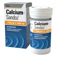 Calcium-Sandoz + Vitamin C 1000 mg pezsgőtabletta 10 db