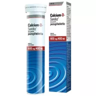 Calcium-D-Sandoz 600 mg/400NE pezsgőtabletta 20 db