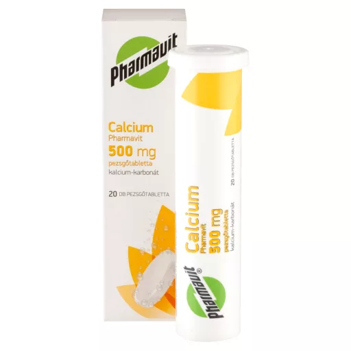 Calcium Pharmavit 500 mg pezsgőtabletta 20 db