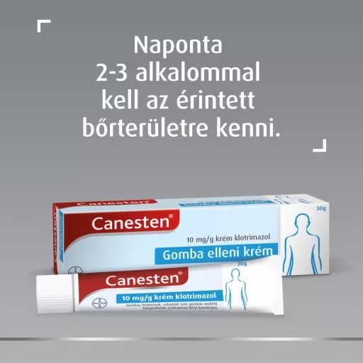 Canesten 10 mg/g krém 30 g
