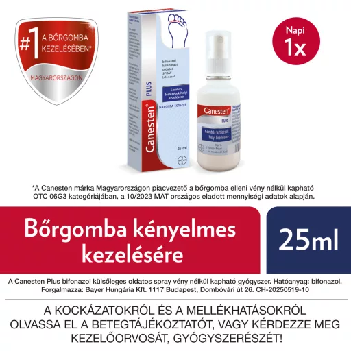 Canesten Plus bifonazol külsőleges spray 25 ml
