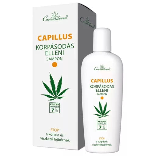Cannaderm Capillus sampon korpásodás ellen 150 ml