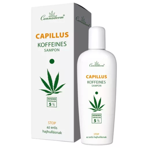 Cannaderm Capillus koffeines sampon hajhullás ellen 150 ml