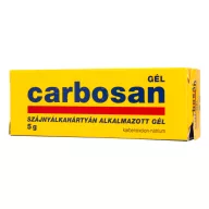 Carbosan szájnyálkahártyán alkalmazott gél 5 g