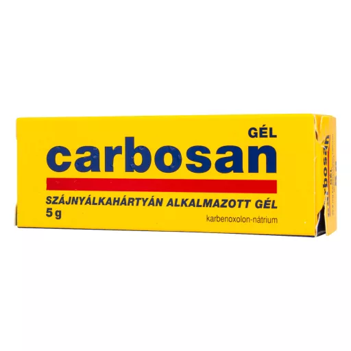Carbosan szájnyálkahártyán alkalmazott gél 5 g