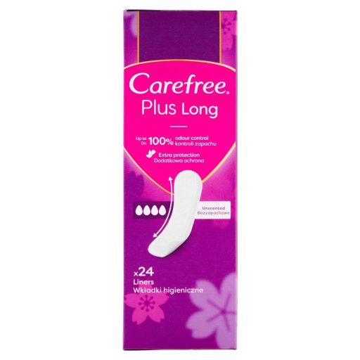 Carefree Long Plus tisztasági betét 24 db