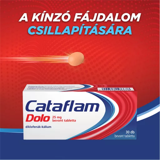 Cataflam Dolo 25 mg bevont tabletta 20 db