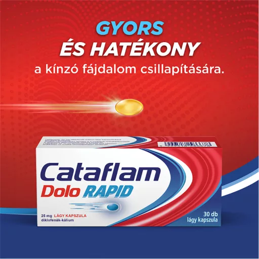 Cataflam Dolo Rapid 25 mg lágy kapszula 20 db