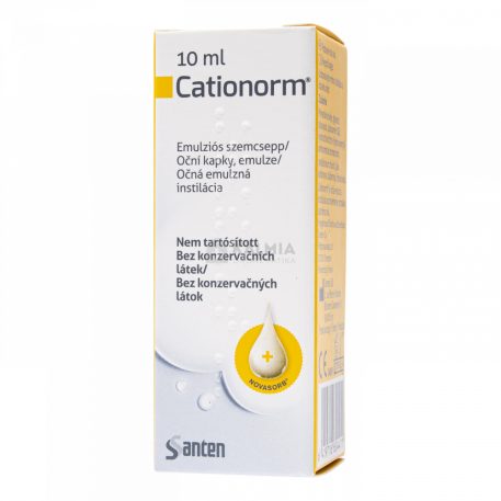 Cationorm szemcsepp 10 ml