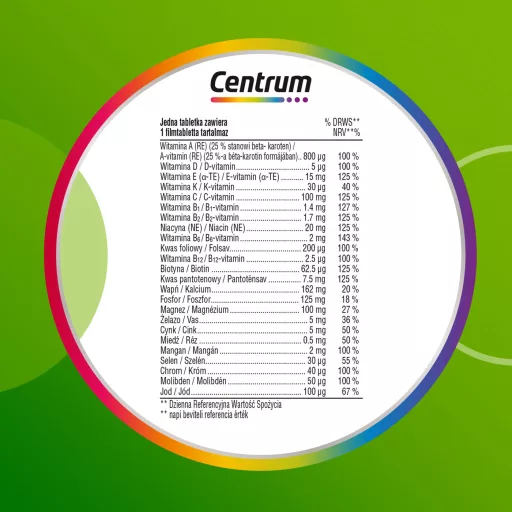 Centrum A-tól Z-ig filmtabletta 100 db