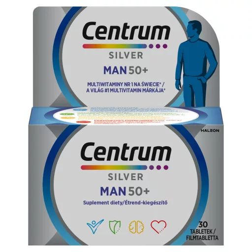 Centrum Silver Man 50+ filmtabletta 30 db