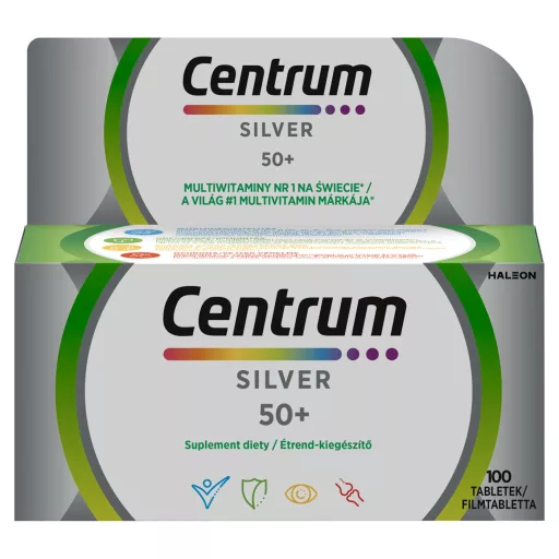 Centrum Silver 50+ filmtabletta 100 db