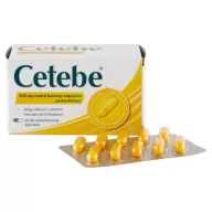 Cetebe 500 mg retard kemény kapszula 60 db