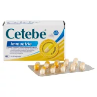 Cetebe C-vitamin + D-vitamin + Cink kapszula 60 db