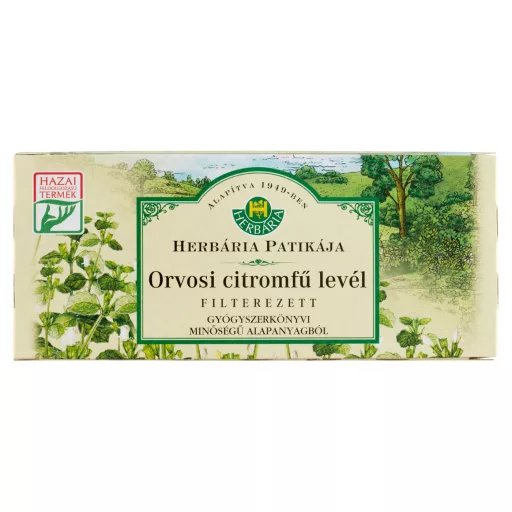 Herbária filteres Citromfűlevél tea 25 x 1 g