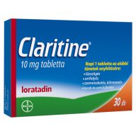 Claritine 10 mg tabletta 30 db