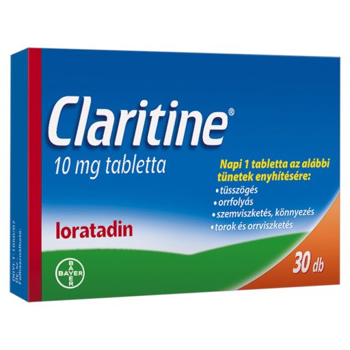Claritine 10 mg tabletta 30 db