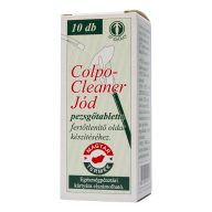 Colpo-Cleaner hüvelyöblítő jód pezsgőtabletta 10 db