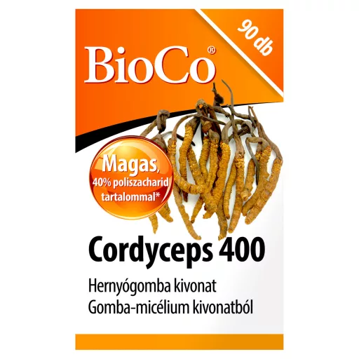 Bioco Cordyceps 400 Hernyógomba kivonatot tartalmazó tabletta 400 mg 90 db