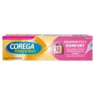   Corega Power Max Maximum Fix+ Komfort ízmentes műfogsorrögzítő krém 40 g