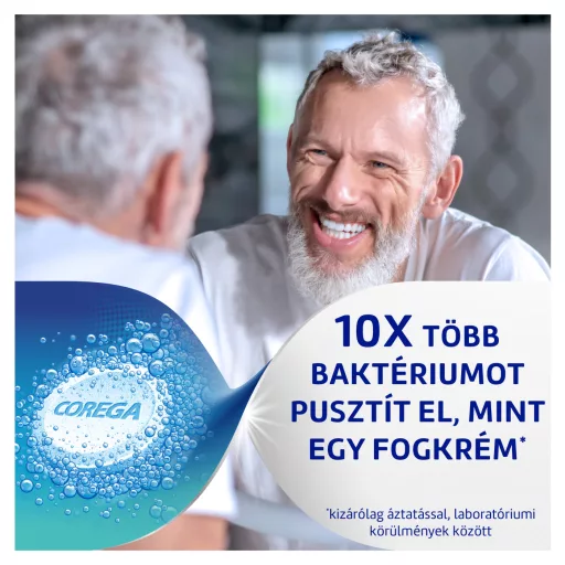 Corega Whitening tisztító tabletta 30 db