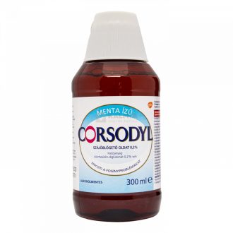 Corsodyl szájvíz alkoholmentes 300 ml