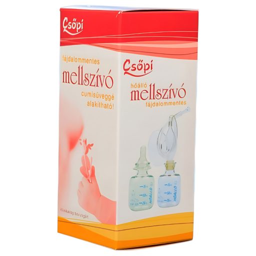 Csöpi fájdalommentes mellszívó üveg 