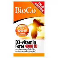 Bioco D3-vitamin Forte 4000IU tabletta 100 db 