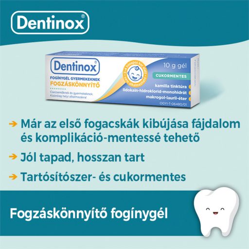 Dentinox fogínygél gyermekeknek 10 g