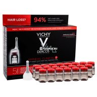   Vichy Dercos Aminexil Clinical 5 többfunkciós hajhullás elleni ampullák férfiaknak 26 ml