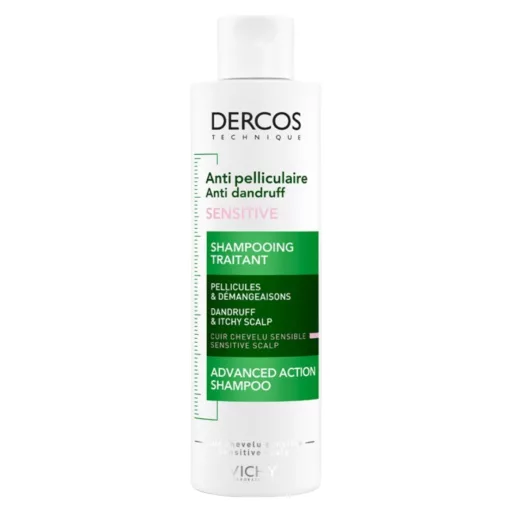 Vichy Dercos korpásodás elleni sampon érzékeny fejbőrre 200 ml