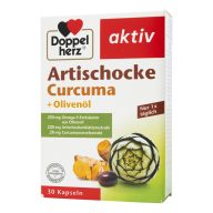   Doppelherz aktív articsóka kurkuma + olívaolaj kapszula 30 db