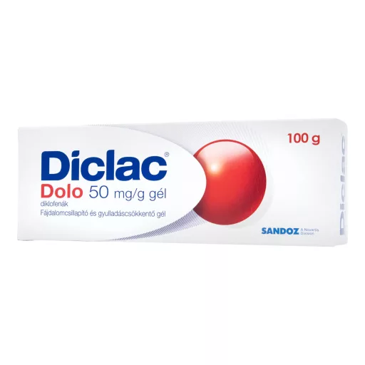 Diclac Dolo 50 mg/g gél 100 g