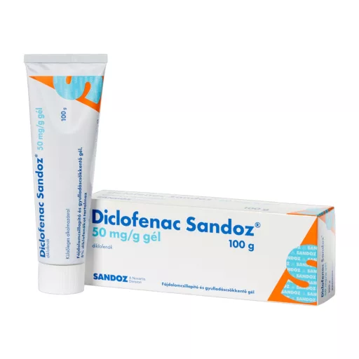 Diclofenac Sandoz 50 mg/g gél 100 g