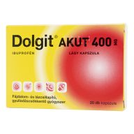 Dolgit Akut 400 mg lágy kapszula 20 db