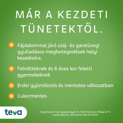 Dorithricin Erdei gyümölcs szopogató tabletta 20 db