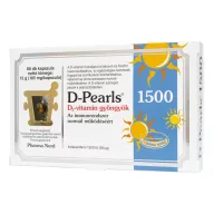 Pharma Nord D-Pearls 1500 D3-vitamin gyöngyök kapszula 80 db