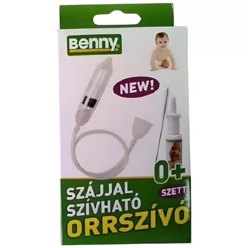 Benny szájjal szívható orrszívó szett