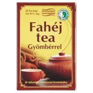 Dr. Chen Fahéj gyömbérrel filteres tea 20 db