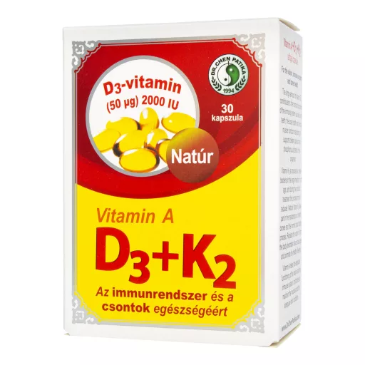 Dr. Chen A + D3 + K2 Vitamin kapszula 30 db 