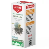 Dr. Herz Mákmagolaj 100% hidegen sajtolt 50 ml