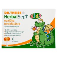 Dr. Theiss Herbalsept nyalóka torokfájásra narancs 6 db