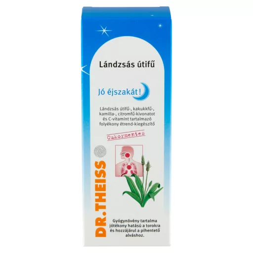 Dr. Theiss Lándzsás Útifű Jó éjszakát szirup 100 ml