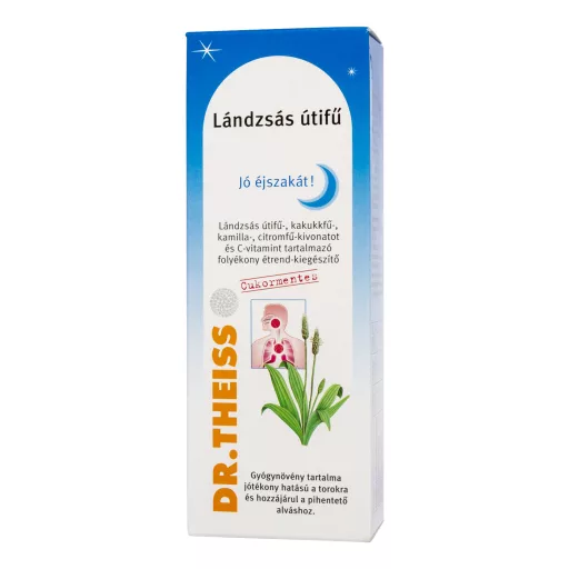 Dr. Theiss Lándzsás útifű Jó éjszakát folyékony étrend-kiegészítő 250 ml