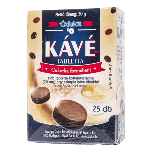 Dulcit kávétabletta 25 db 
